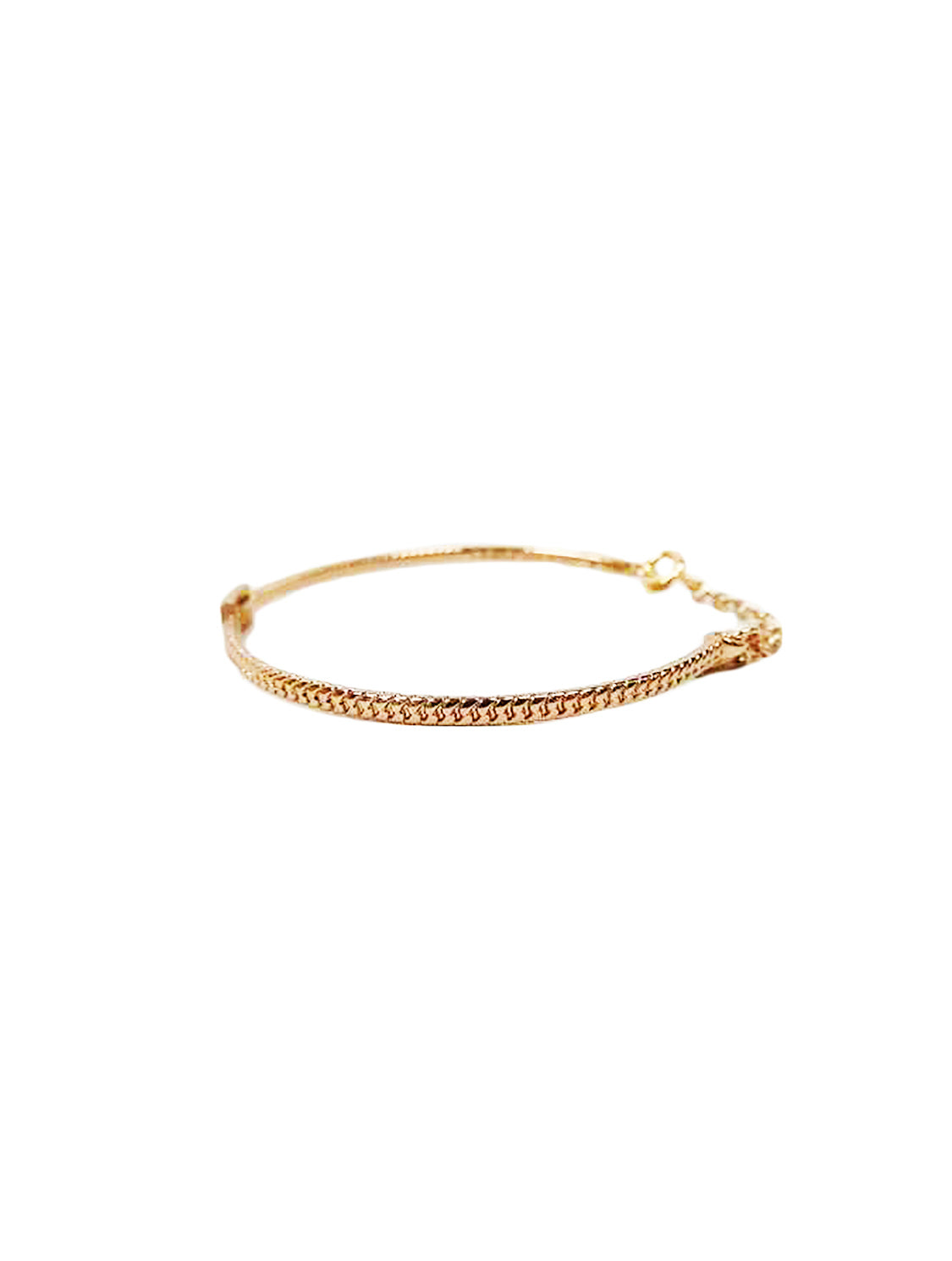 Fendi 2000s Thin Rare Gold Logo Bracelet