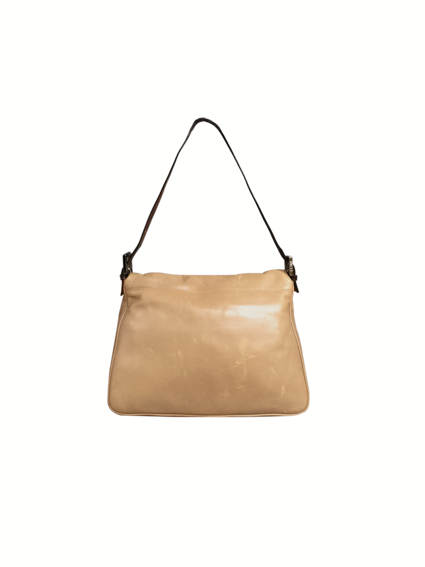 Fendi Brown 2000s Leather Baguette
