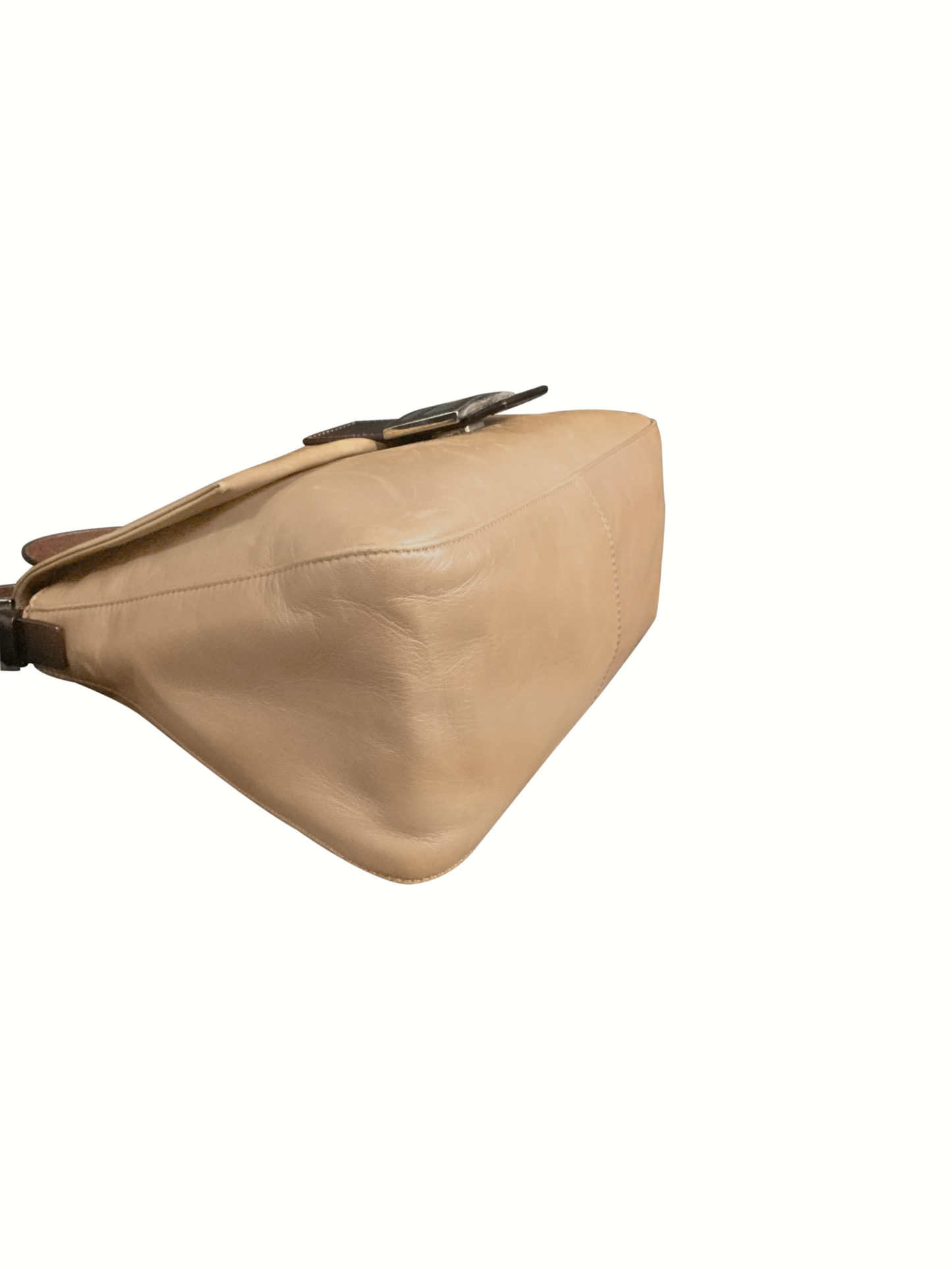 Fendi Brown 2000s Leather Baguette