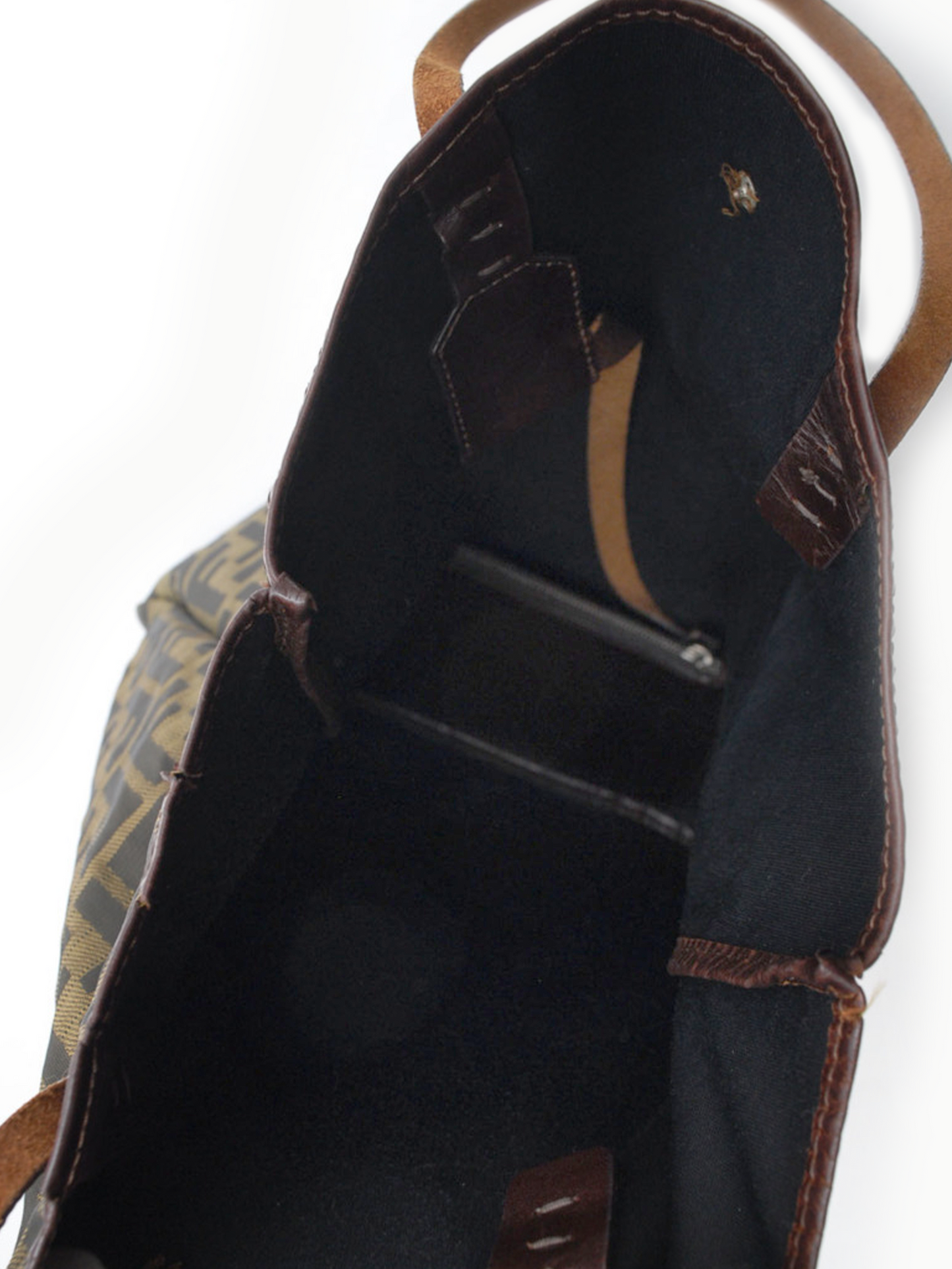 Fendi Brown 2000s Zucca Tote Bag