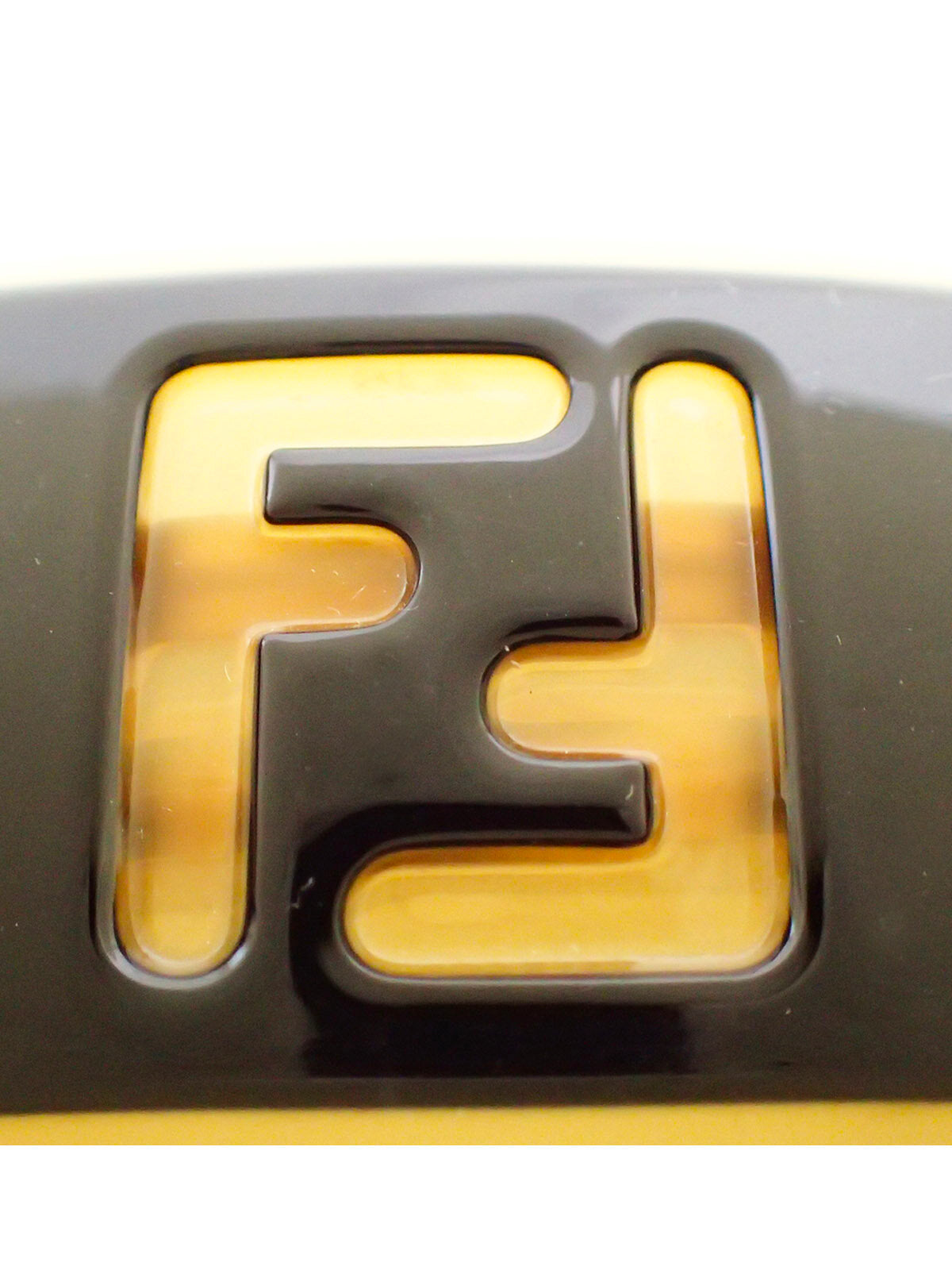 Fendi 1990s Gold Hair Barrette
