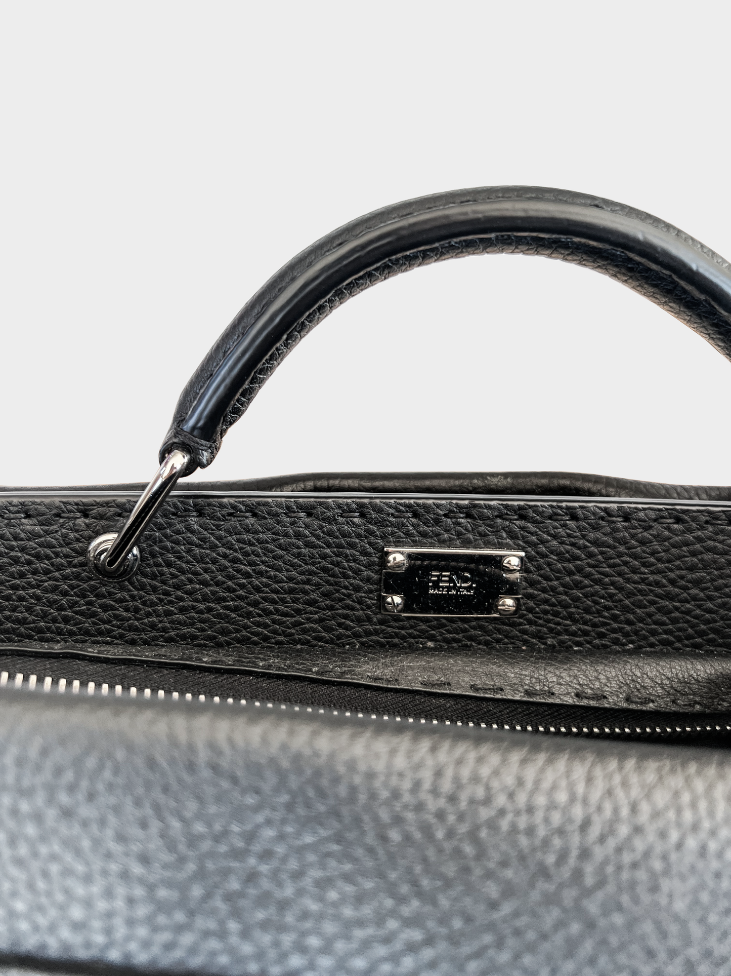 Fendi 2021 Peekaboo Selleria Large Bag