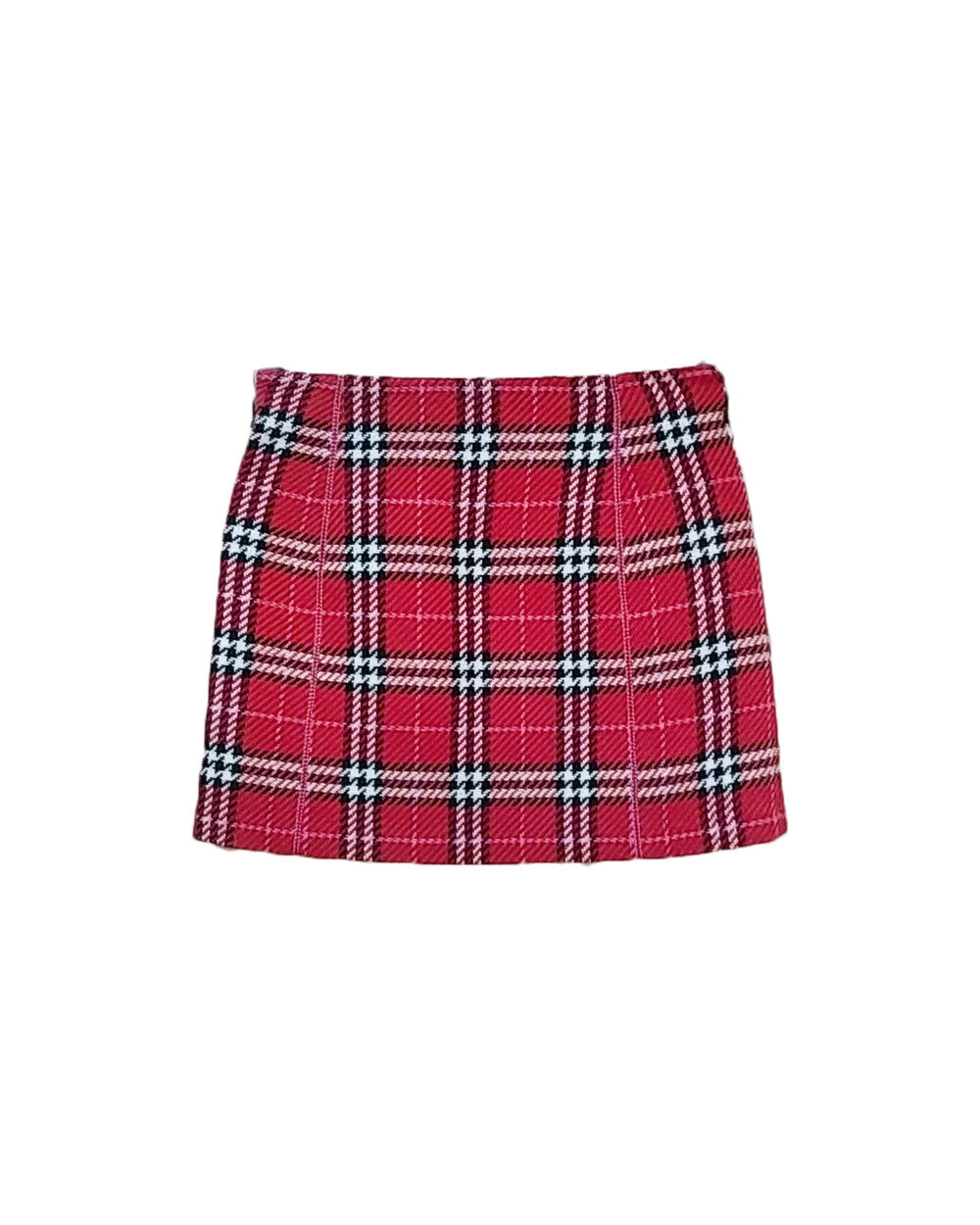 Burberry 2000s Blue Label Pink Tartan Skirt