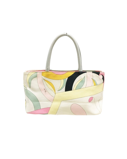Emilio Pucci Small Multi-Color Tote Bag