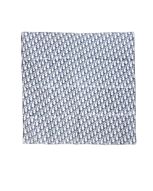 Christian Dior 2002 Blue Rare Trotter Scarf