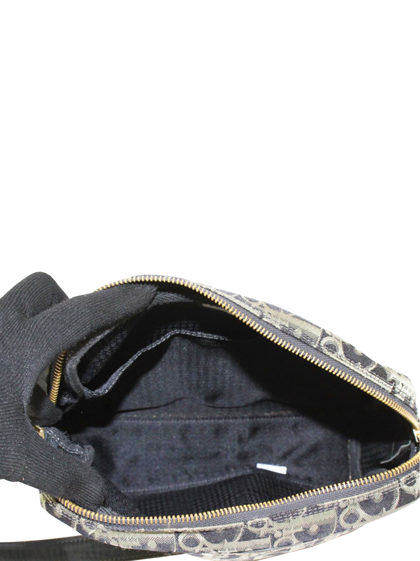 Christian Dior 2000s Dark Grey Trotter Bag