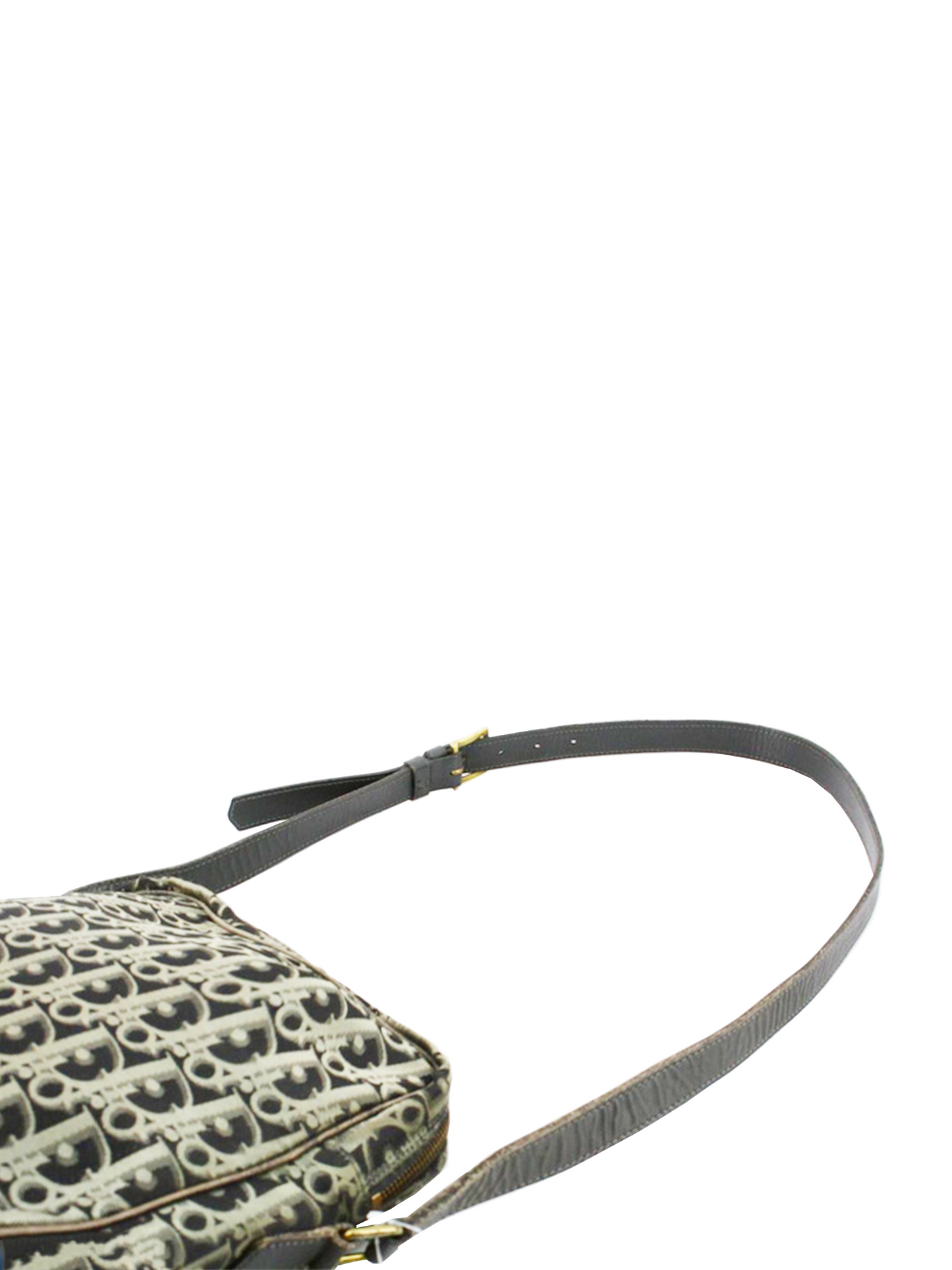 Christian Dior 2000s Dark Grey Trotter Bag