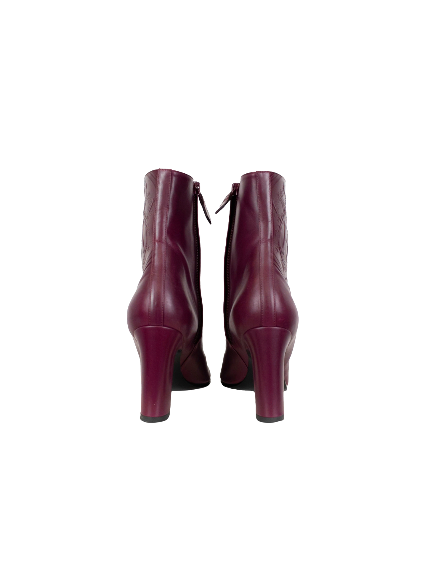 Hermès 2014 Burgundy Nadia Boots