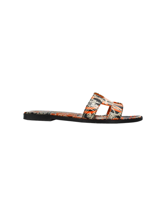 Hermes 2022 Oran Leather Sandals