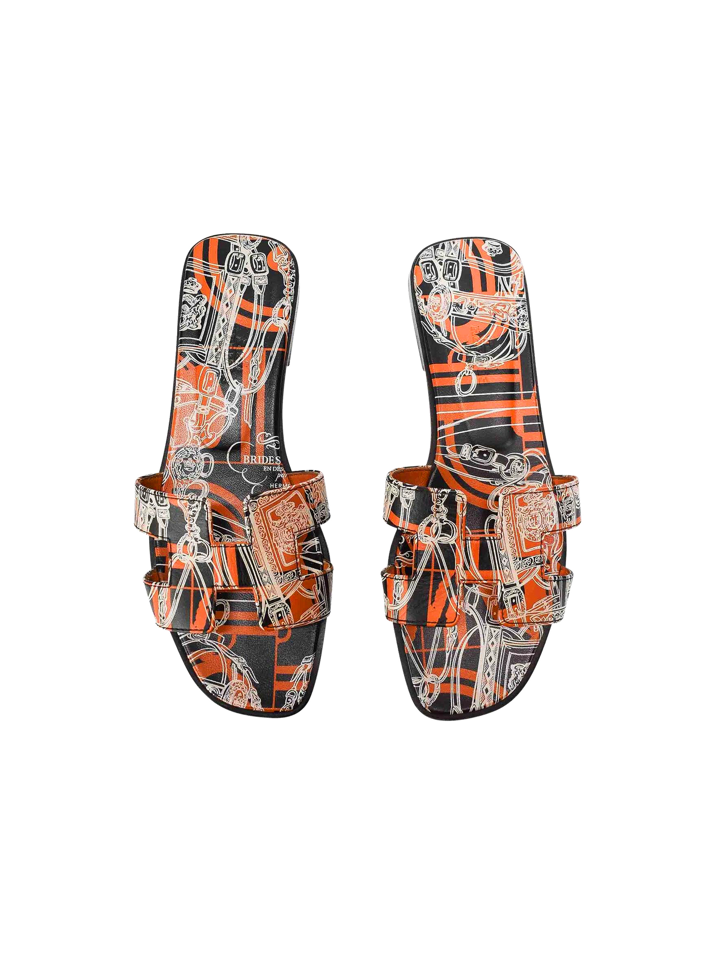 Hermes 2022 Oran Leather Sandals