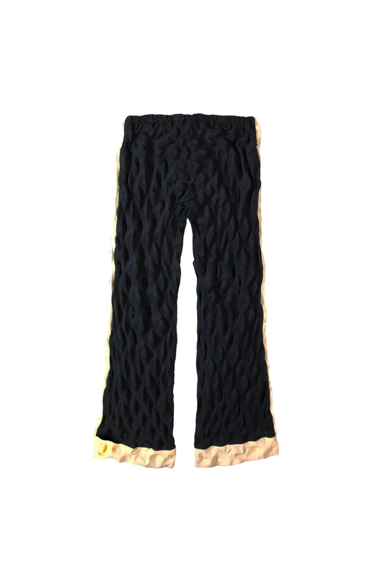 Issey Miyake 1990s Bubble Bi-Color Rare Pants