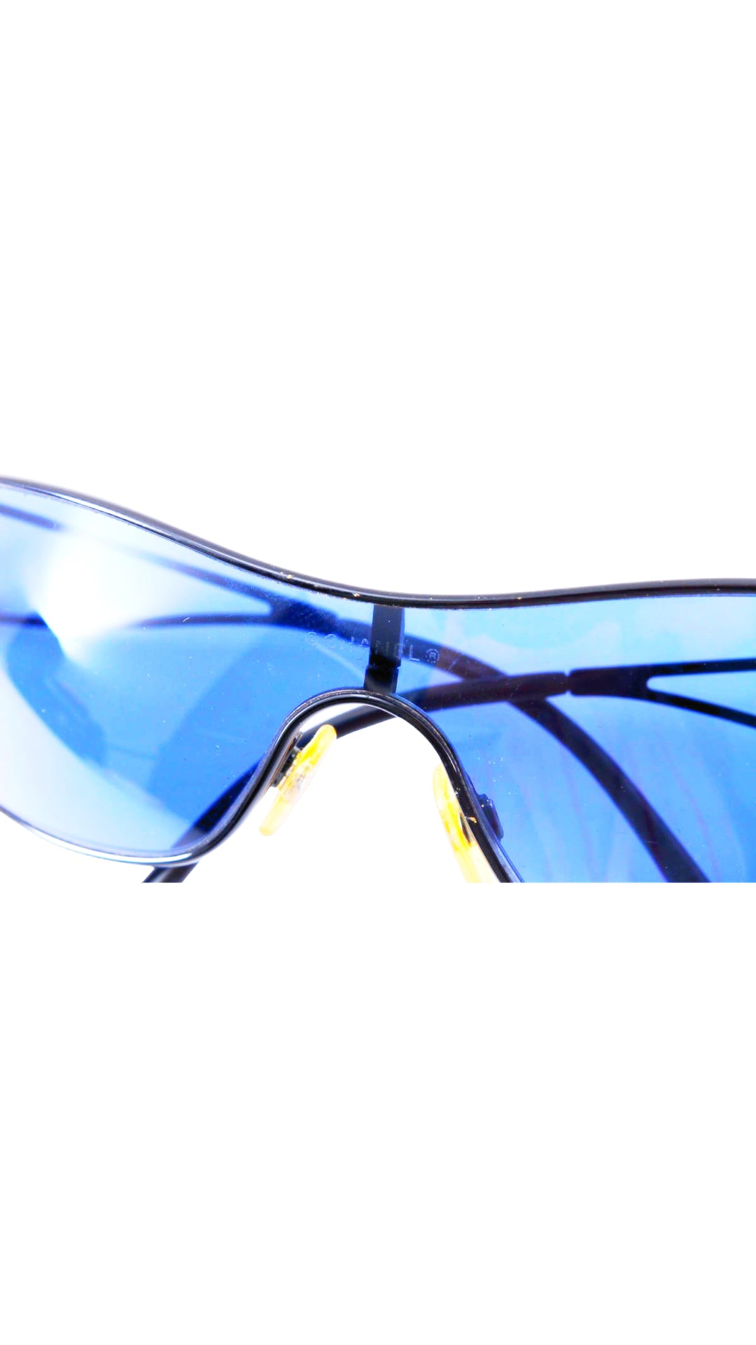 Chanel Visor Sports Blue Sunglasses