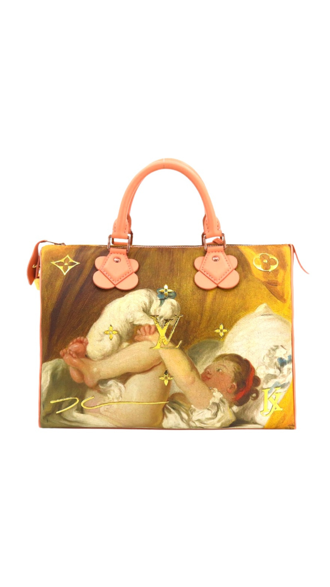 Louis Vuitton 2010s Rare Celty Fragonard Speedy 30 Handbag