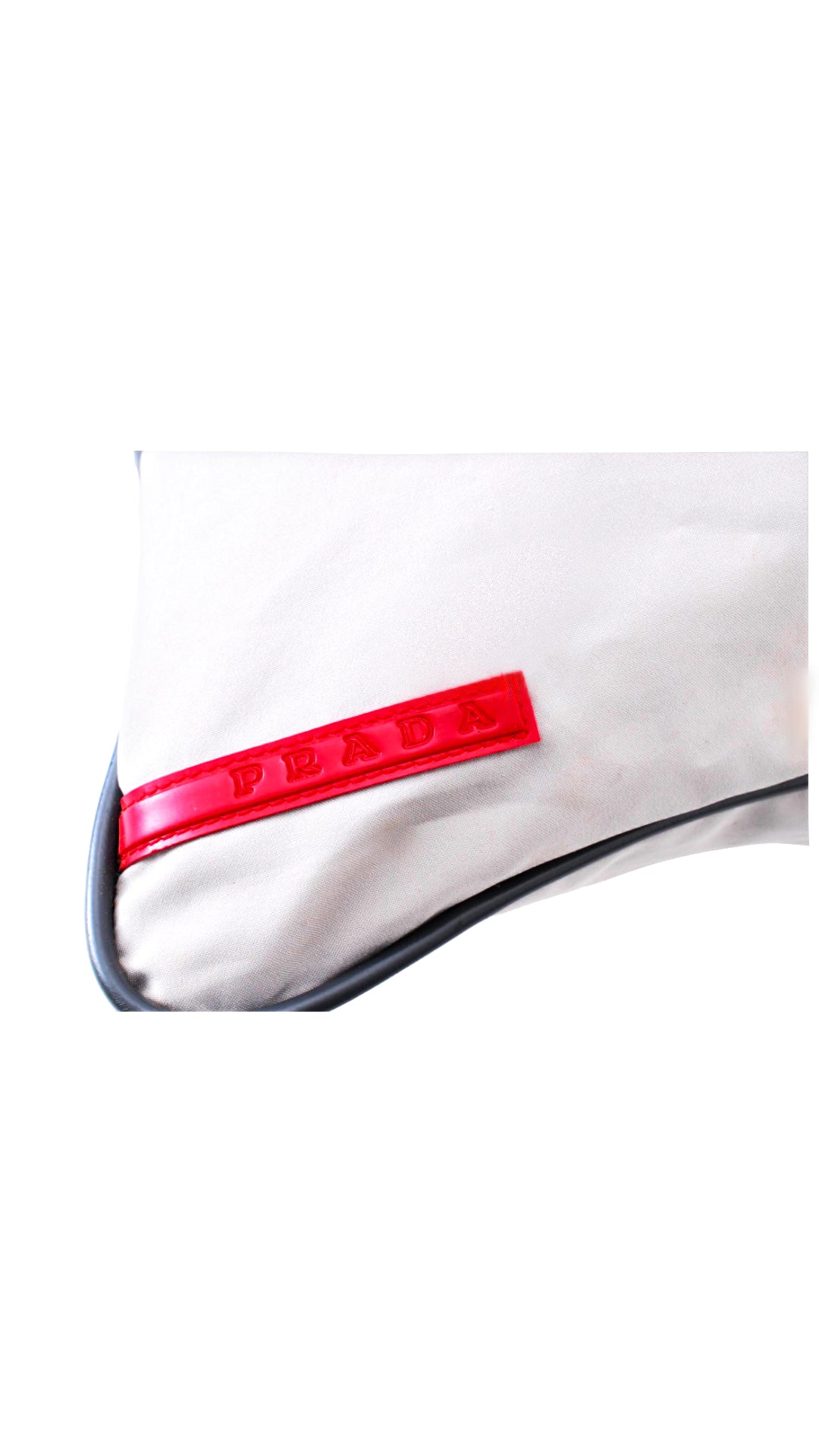 Prada 2000s Sports Grey Strap Bag