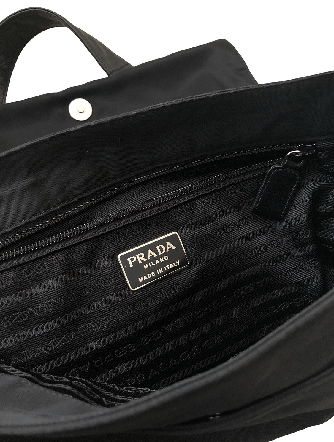 Prada 2000s Sports Leather Flap Bag