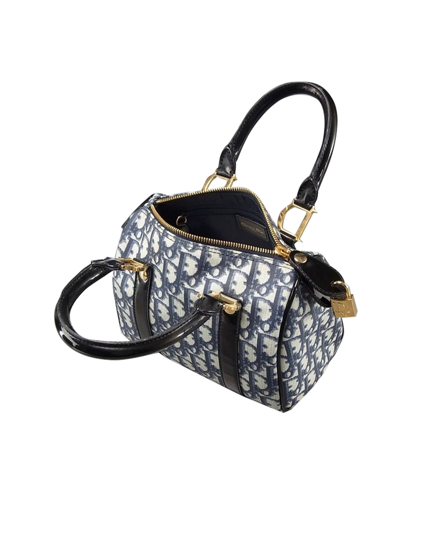 Christian Dior 2000s Small Trotter Boston Handbag