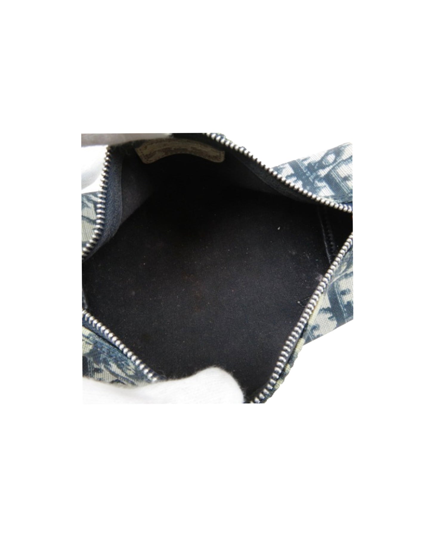 Christian Dior 2000s Blue Trotter Monogram Case