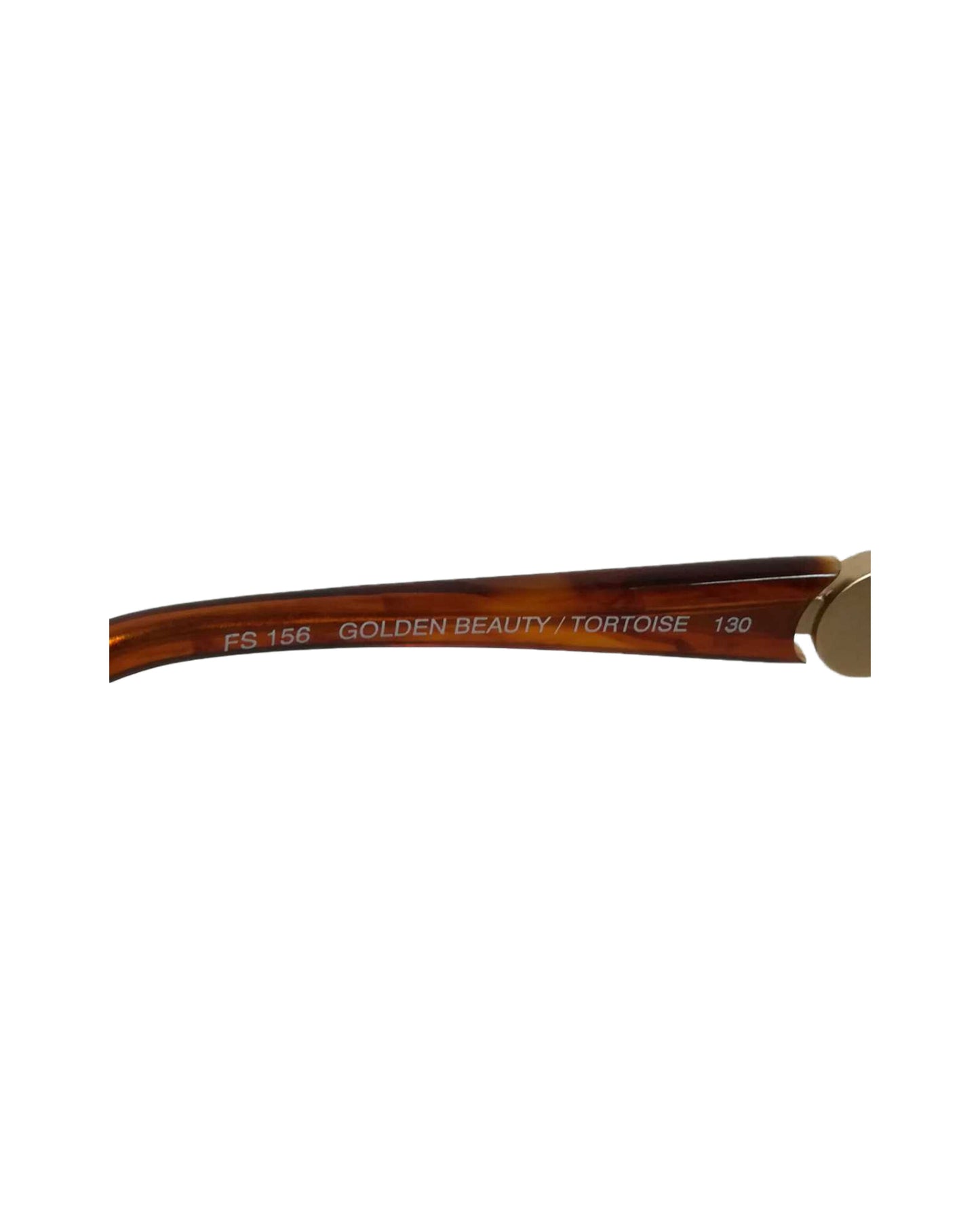 Fendi 2000s Logo Coin Gold Sunglasses
