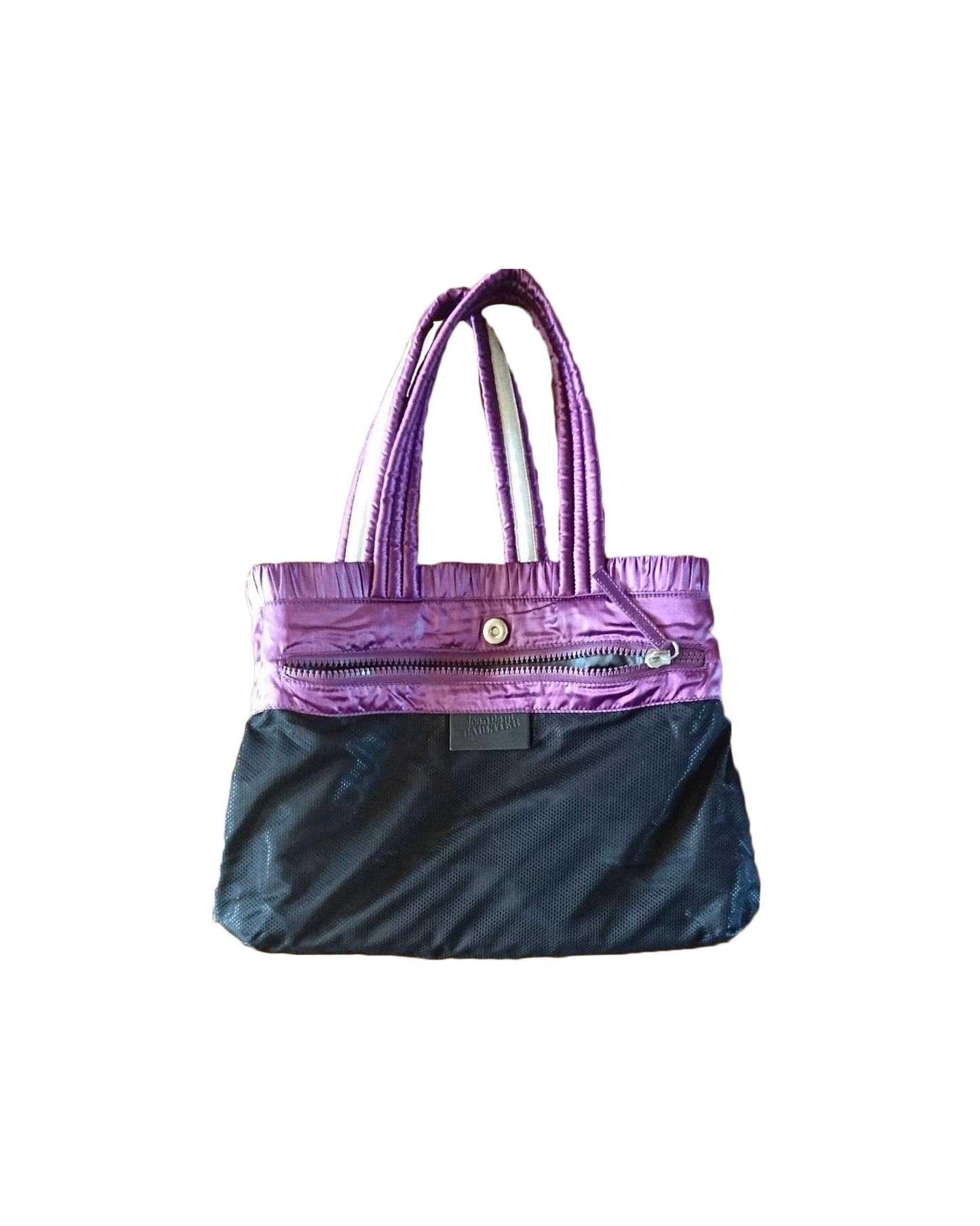 Jean Paul Gaultier 2000s Purple Reversible Small Tote