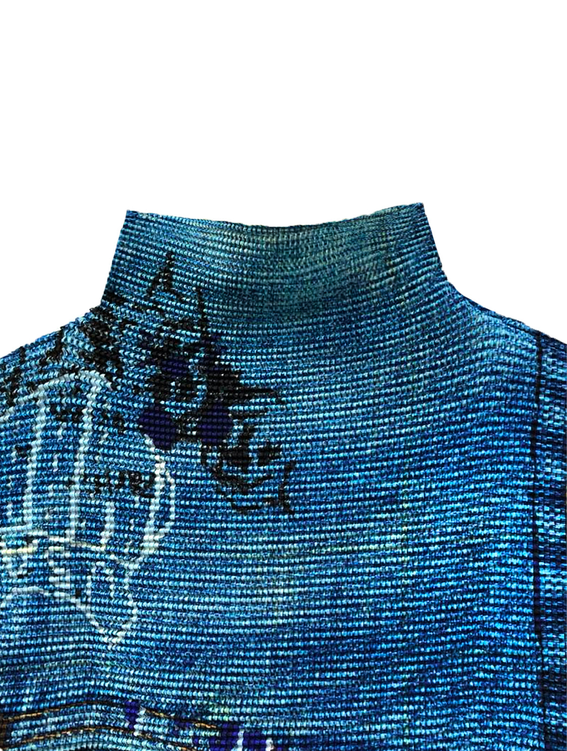 Issey Miyake 2000s ME Denim Illusion Top