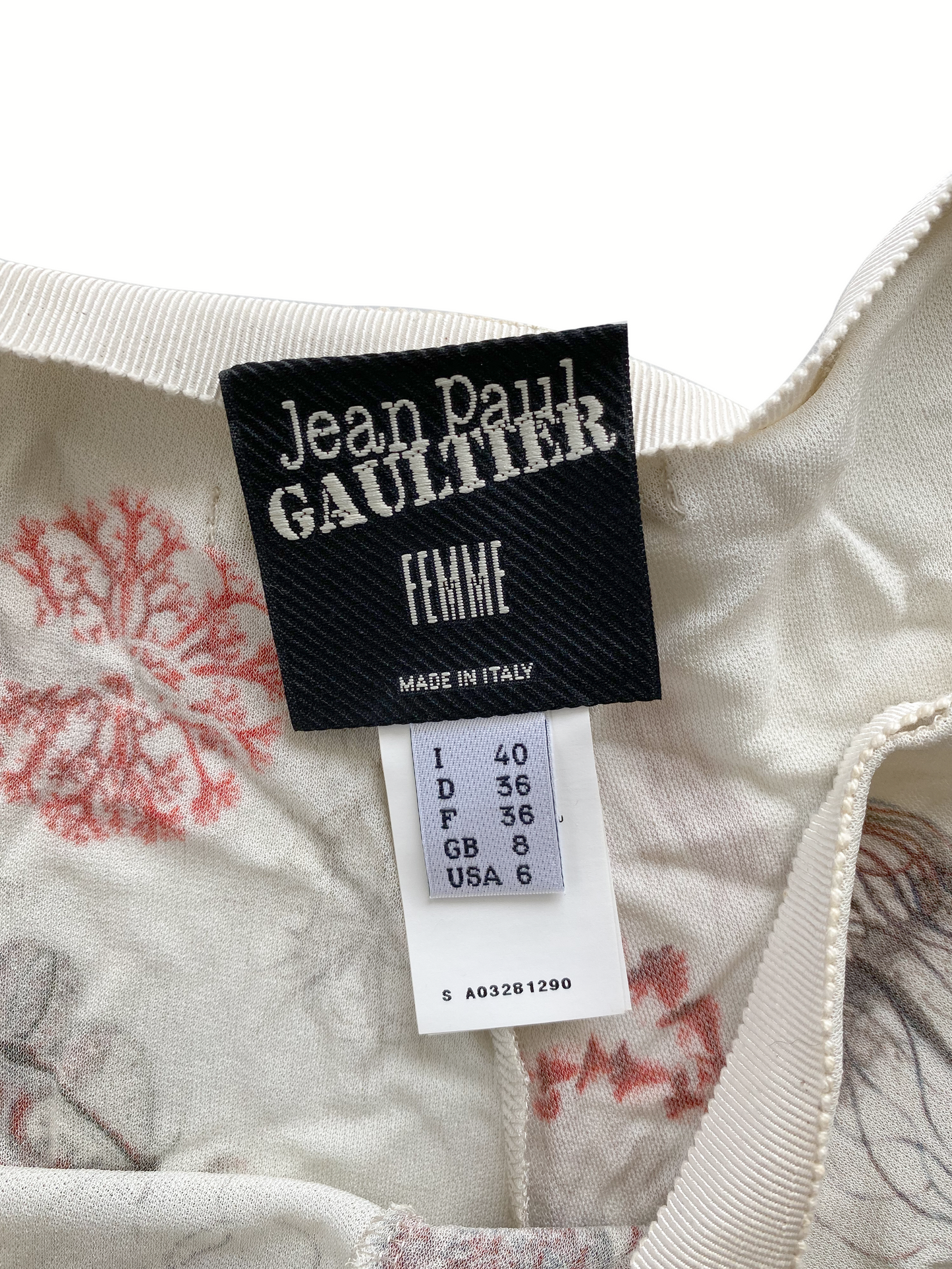 Jean Paul Gaultier 2000s Aquatic Gradient Pants