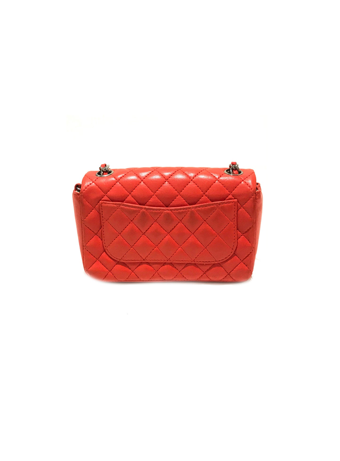 Chanel 2003 Limited Edition Mini Orange Ladybug Flap Bag