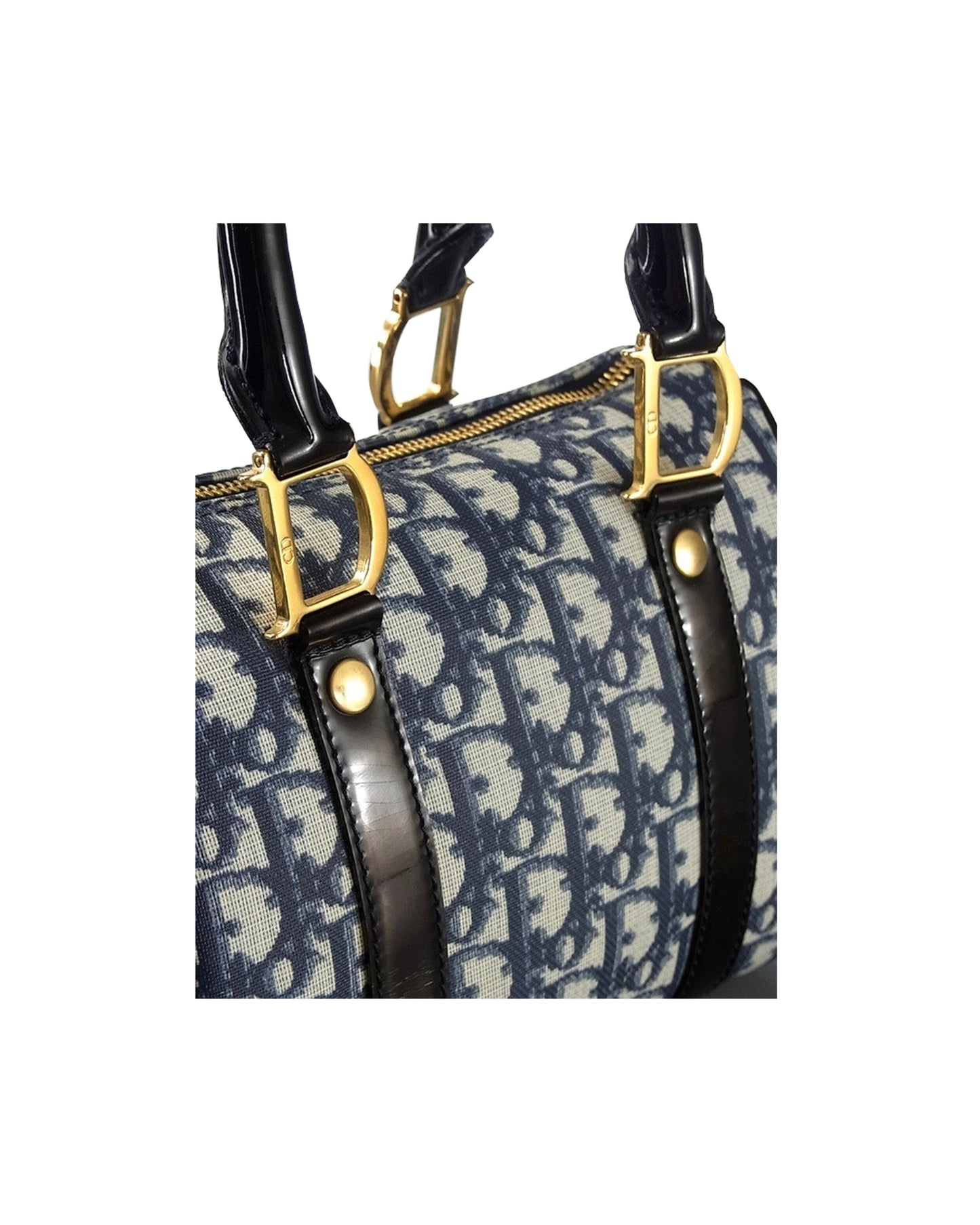 Christian Dior 2000s Small Trotter Boston Handbag
