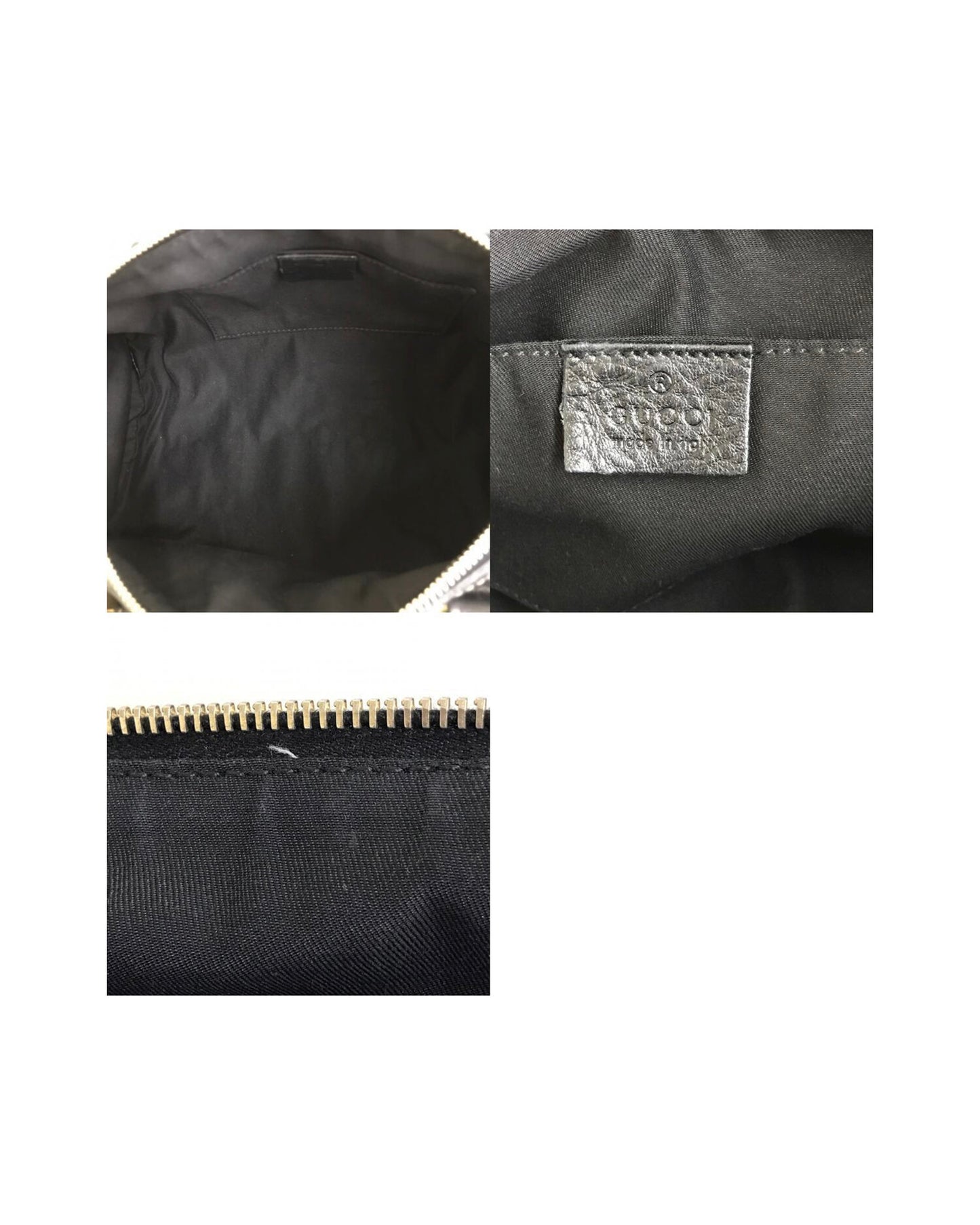 Gucci 2000s Mini Boston Leather Handbag