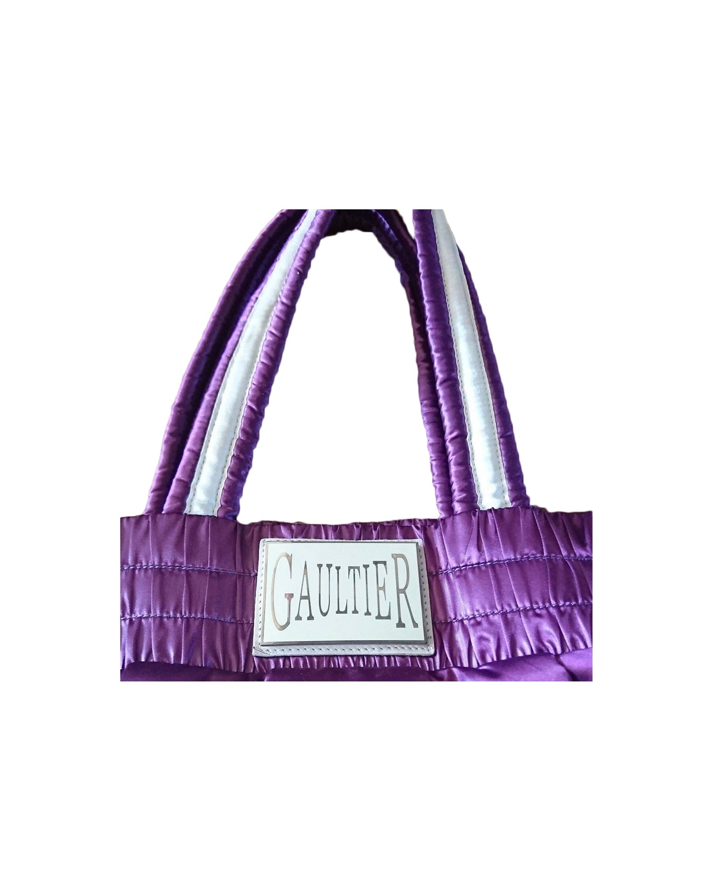Jean Paul Gaultier 2000s Purple Reversible Small Tote
