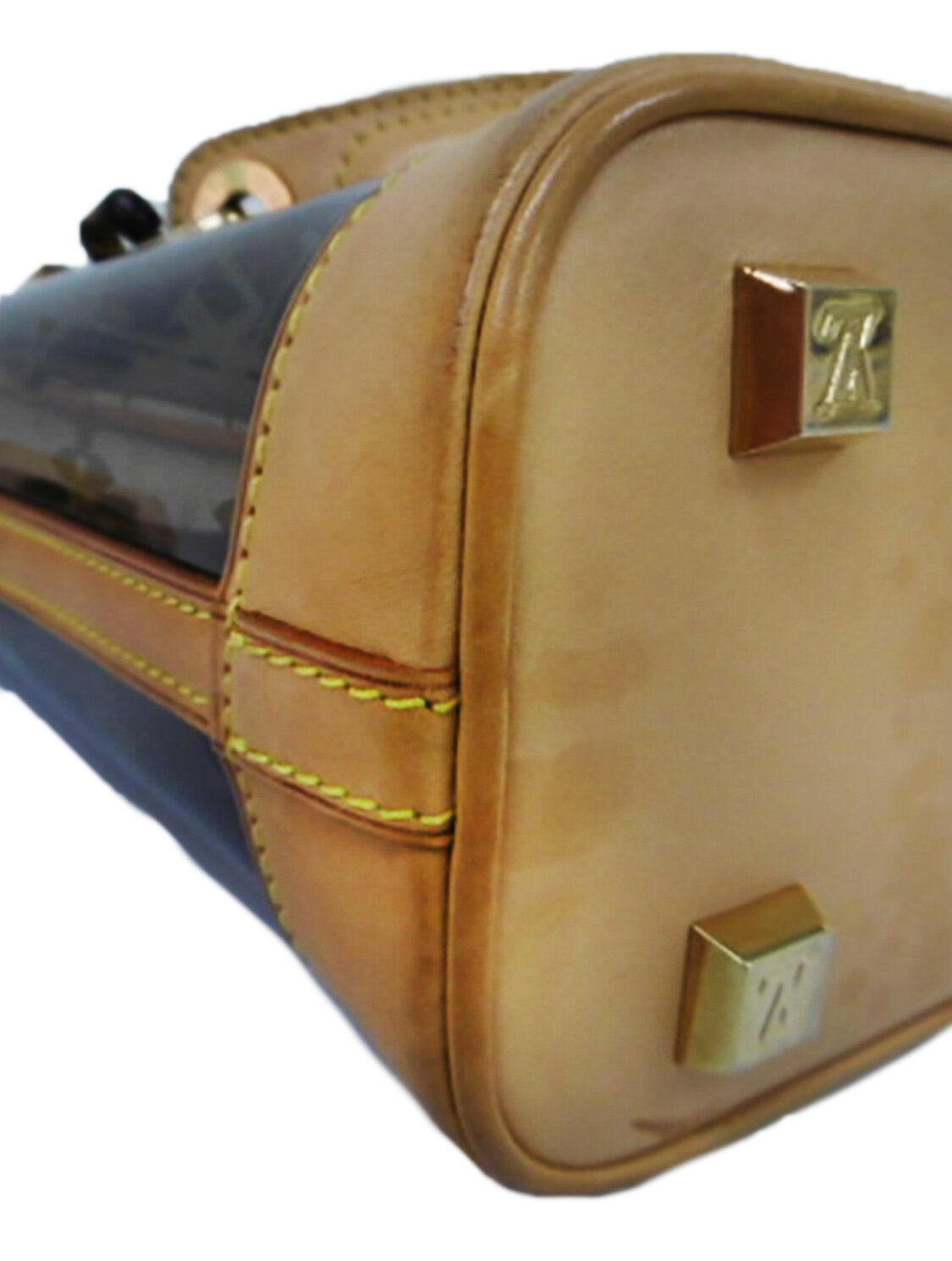 Louis Vuitton 2000s Hippo Vinyl Rare Monogram Tote