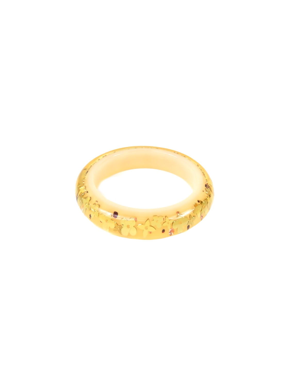 Louis Vuitton 2000s Yellow Acrylic Bracelet