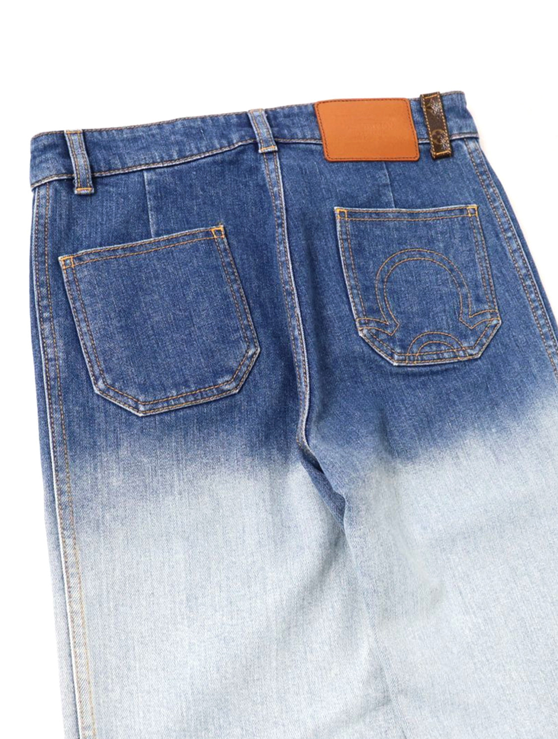 Louis Vuitton 2010s Gradient Wash Denim Jeans