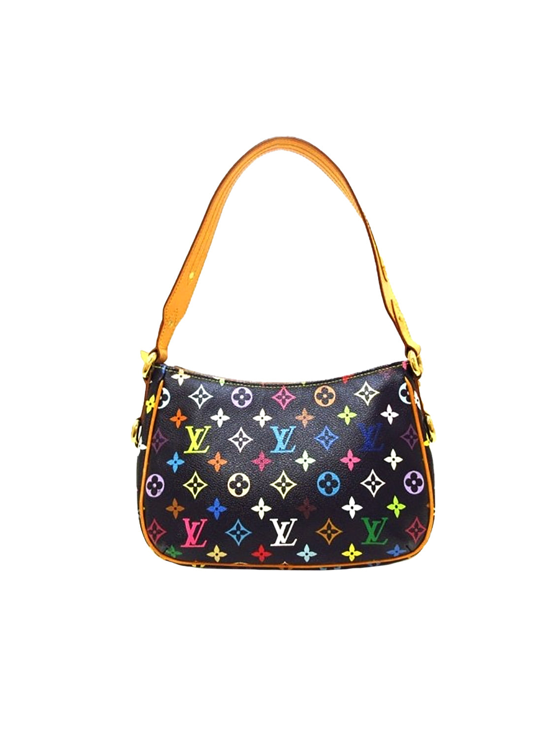 Louis Vuitton 2000s Multicolor Lodge Black Handbag