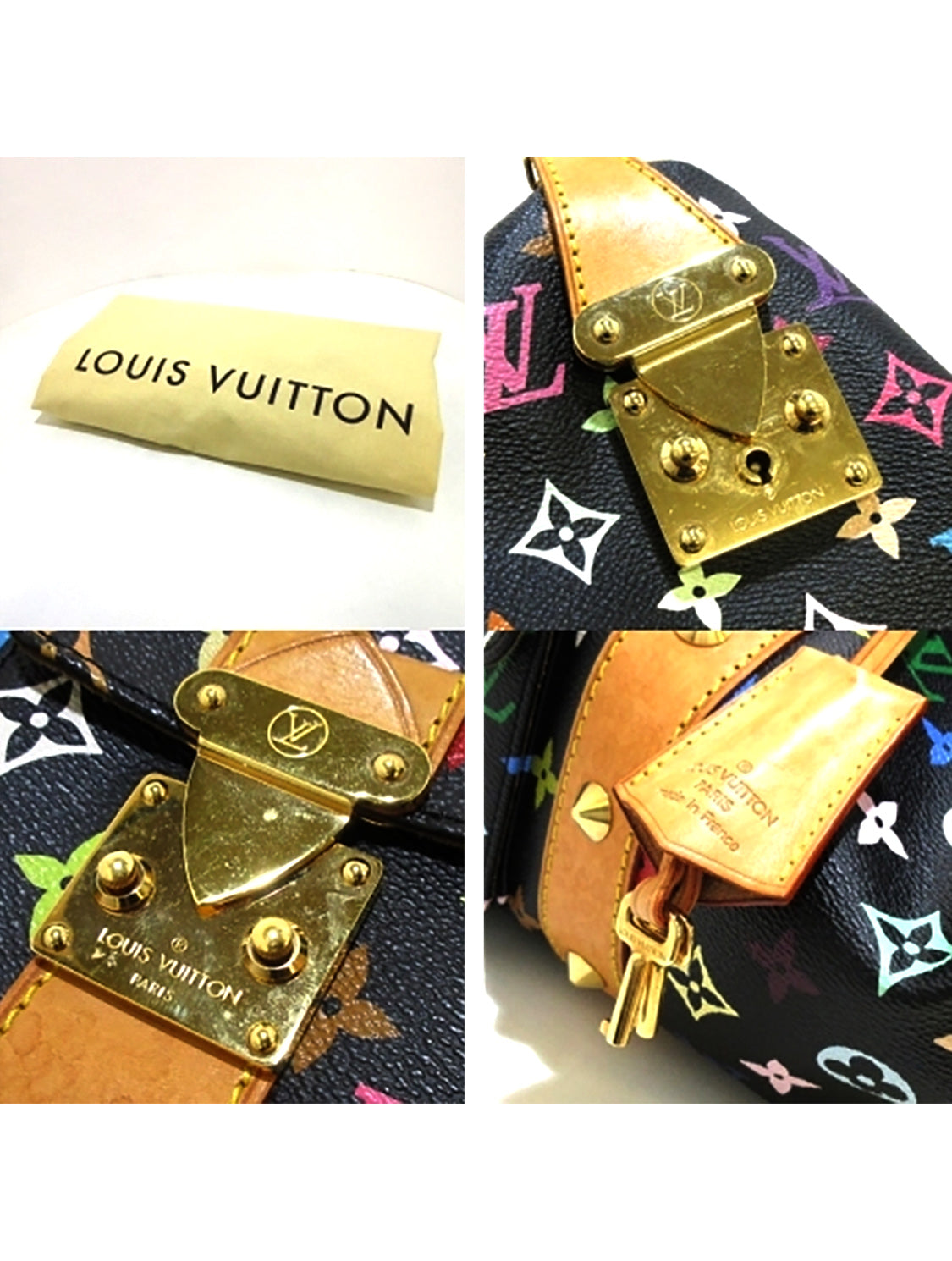 Louis Vuitton Rare Murakami Black Duffle