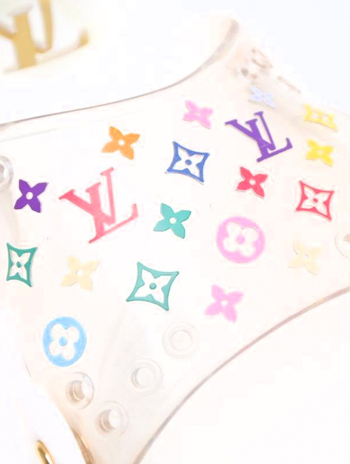 Louis Vuitton x Murakami 2003 Rare Multicolor Slides