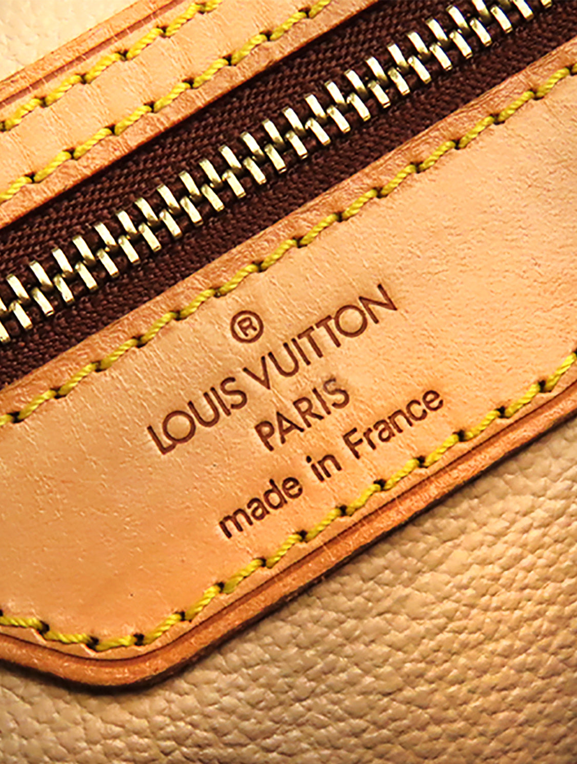 Louis Vuitton 2000s Medium Monogram Brown Tote and Pouch