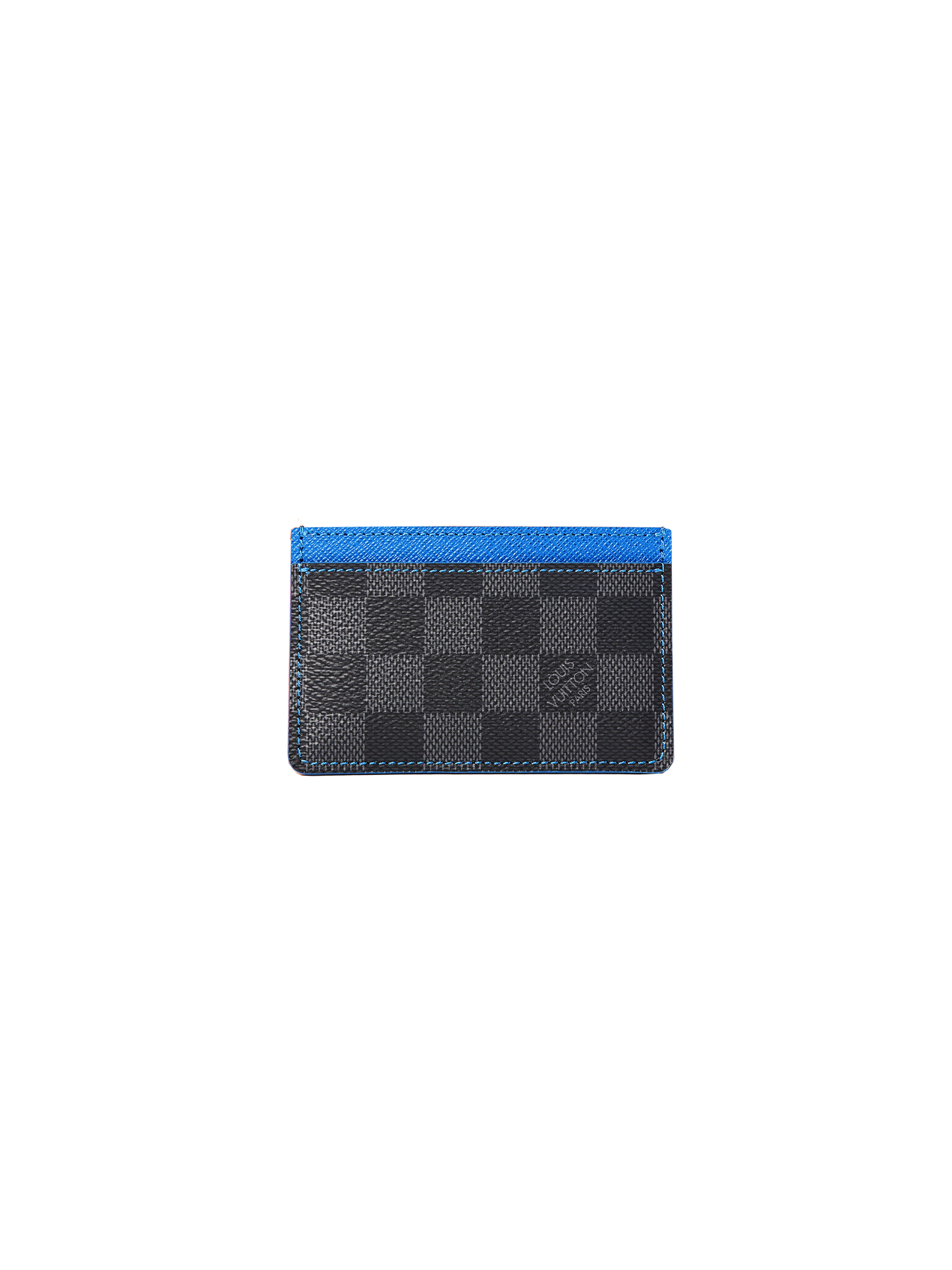 Louis Vuitton 2018 Damier Graphite and Blue Card Holder