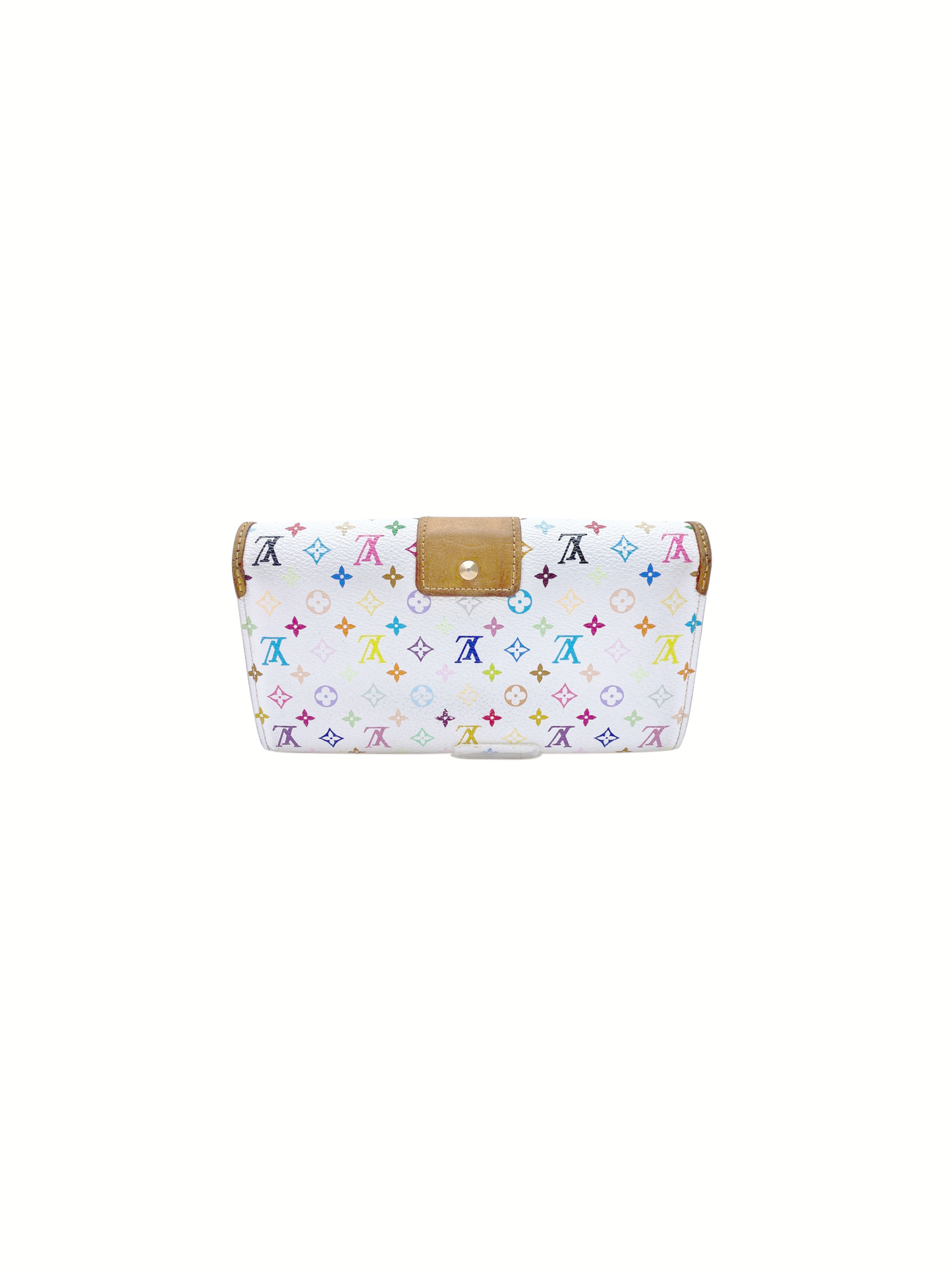Louis Vuitton 2003 White Bow Murakami Wallet