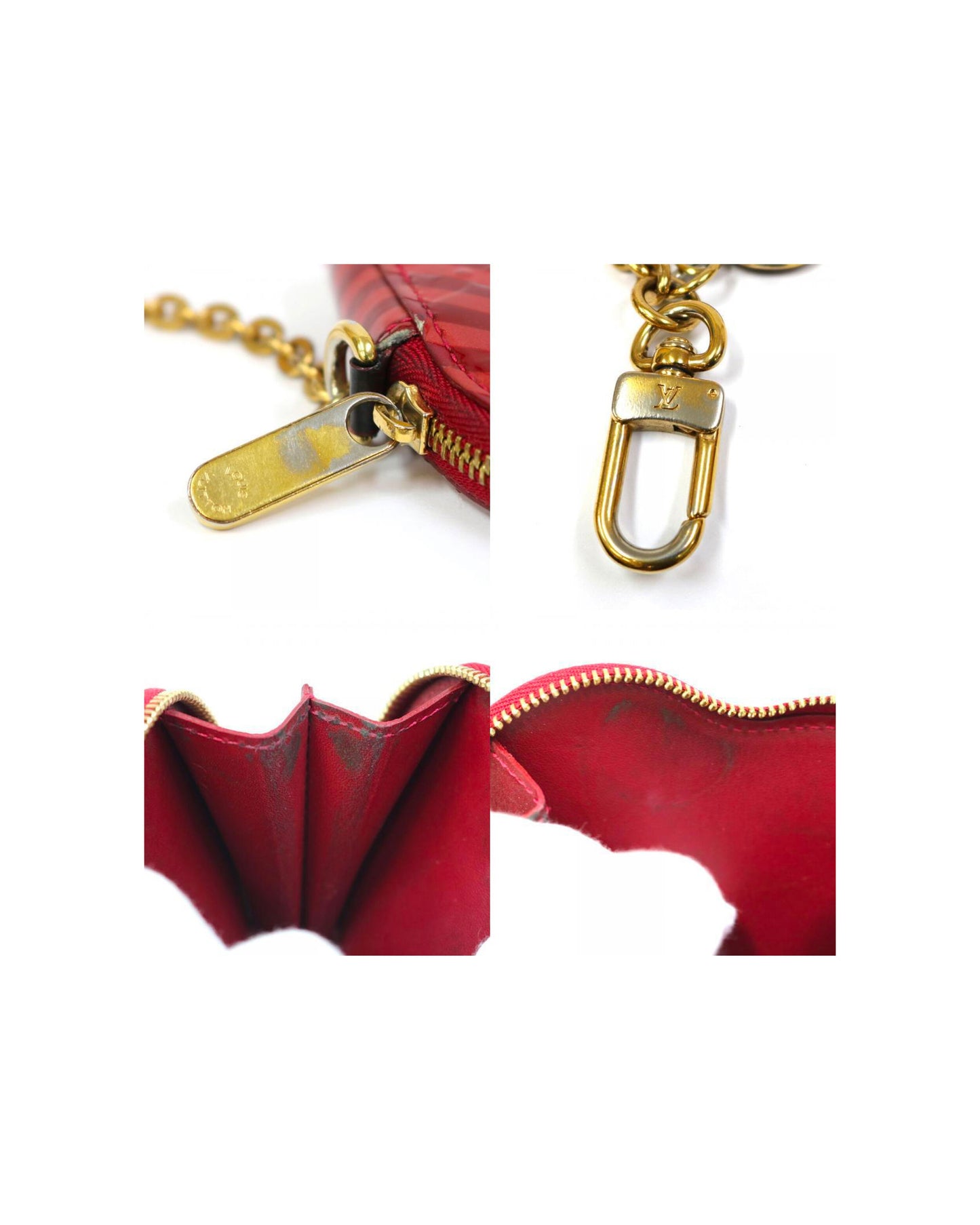 Louis Vuitton 2000s Monogram Heart Pouch
