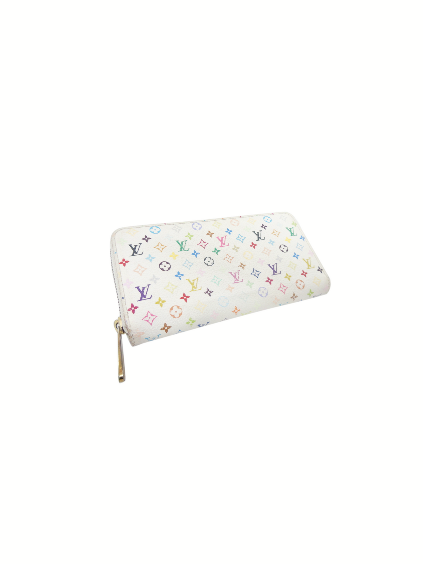 Louis Vuitton 2003 Murakami White Wallet