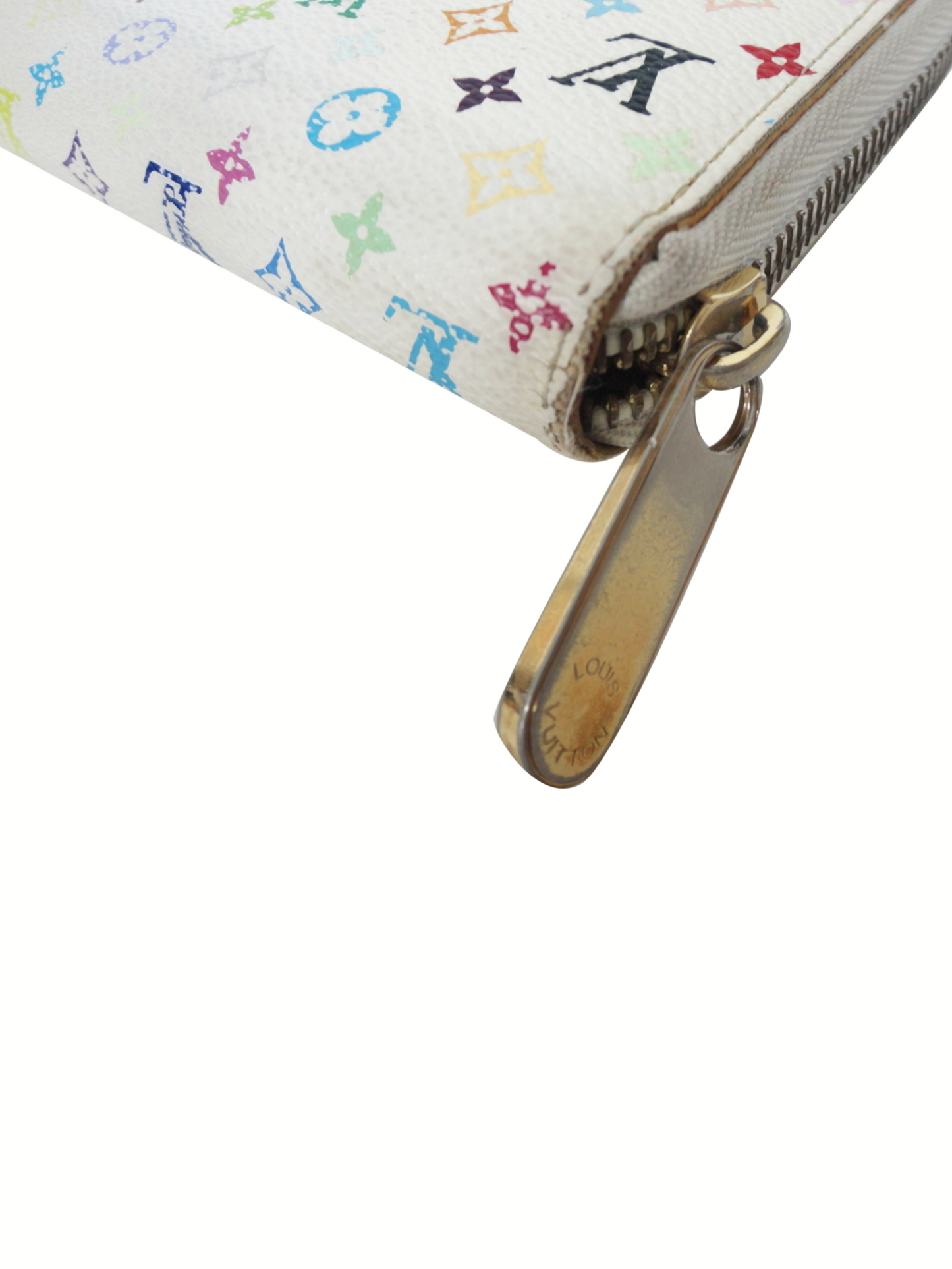 Louis Vuitton 2003 Murakami White Wallet