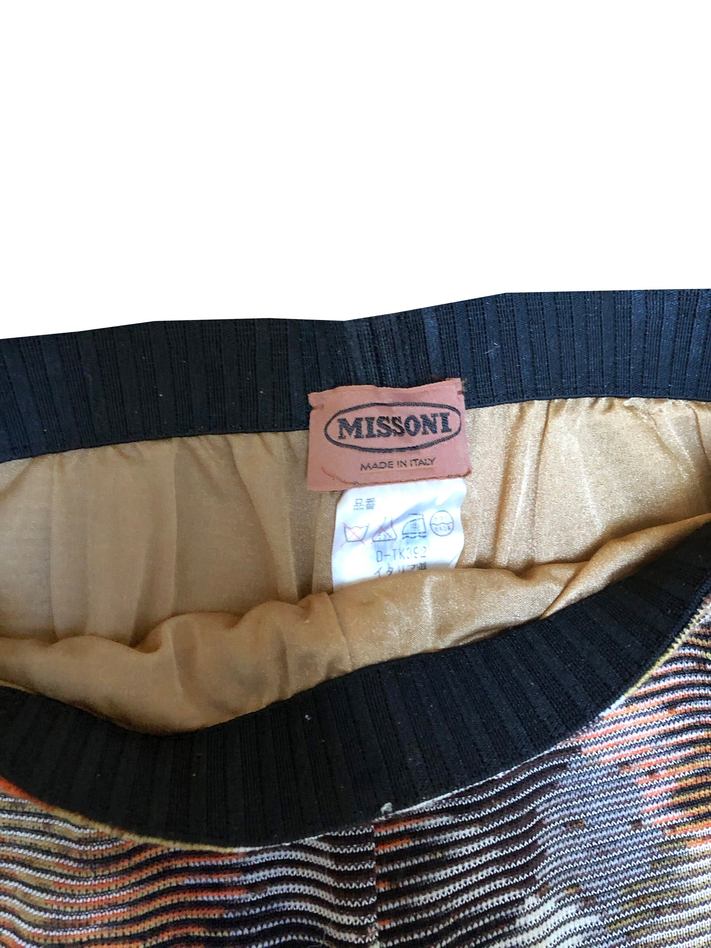 Missoni 2000s Rainbow Knit Pants