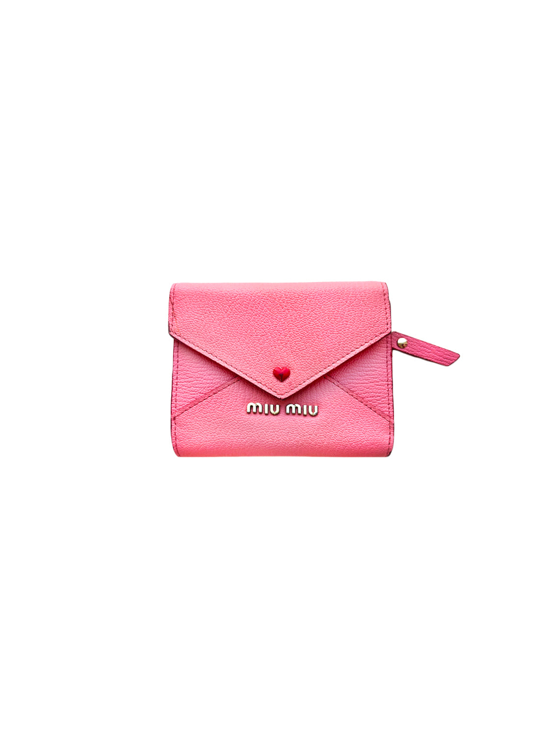 Miu Miu Pink Envelope Wallet