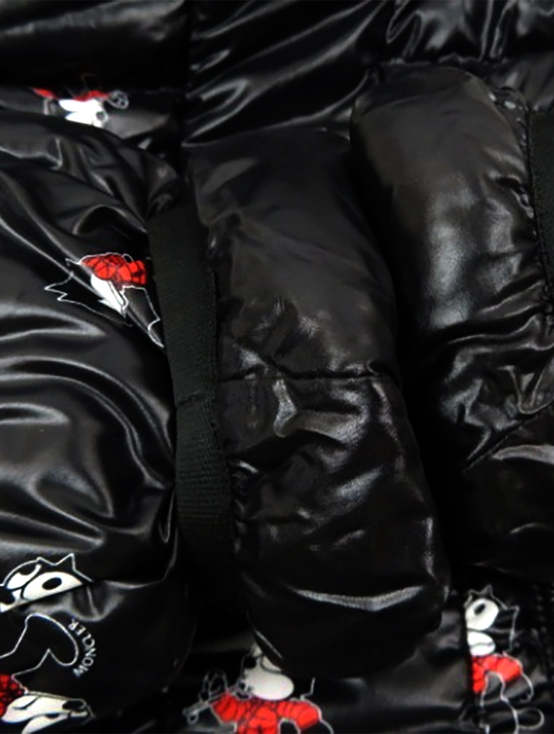 Moncler Vintage 2019 Felix The Cat Red and Black Puffer