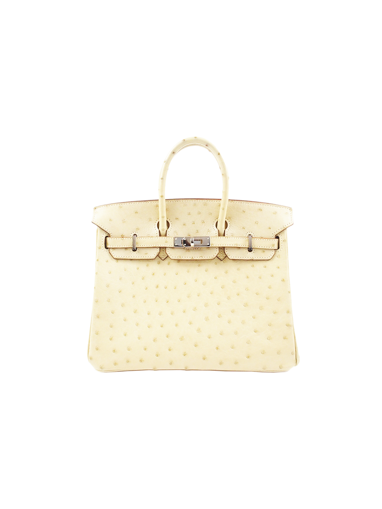 Hermes 2010 Birkin 25 Light Ostrich
