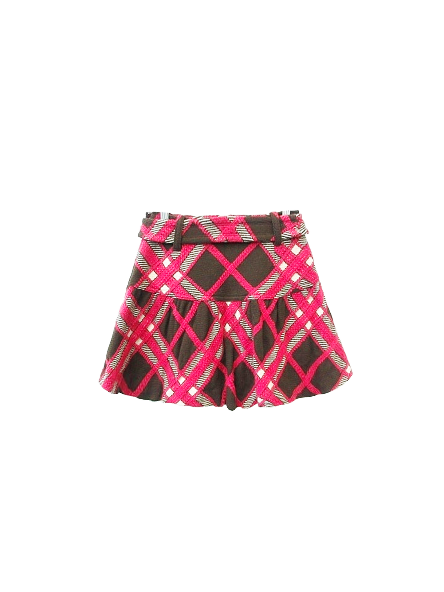 Burberry 2000s Blue Label Pink Wool Skirt