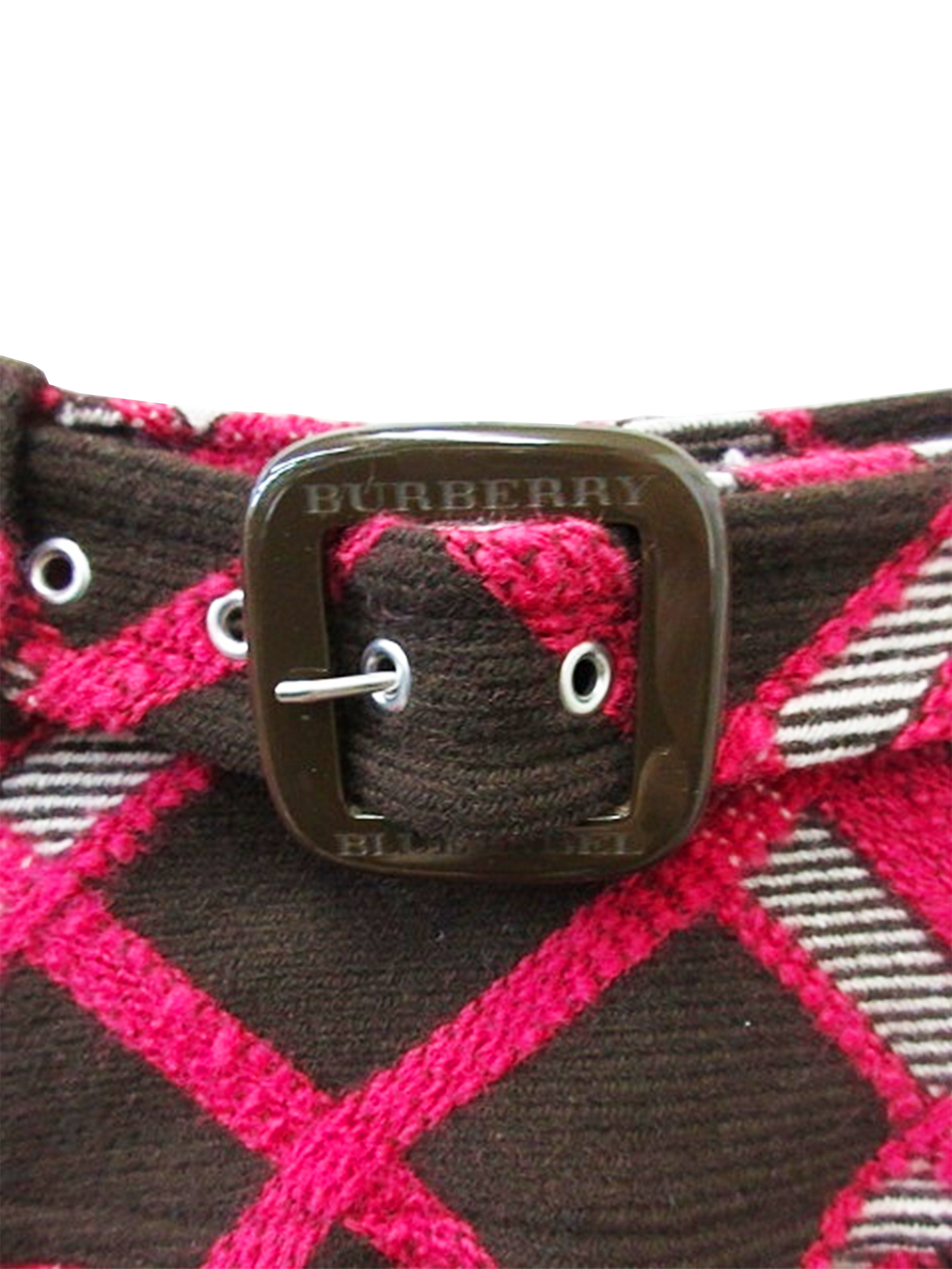 Burberry 2000s Blue Label Pink Wool Skirt