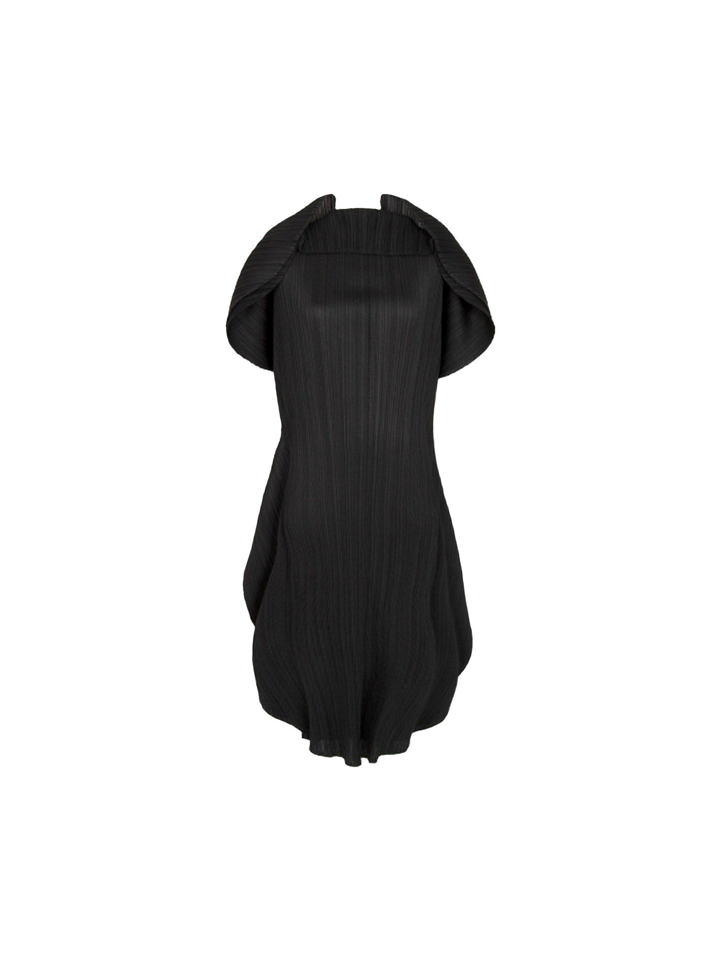Issey Miyake 2000s Black Pleats Please Dress