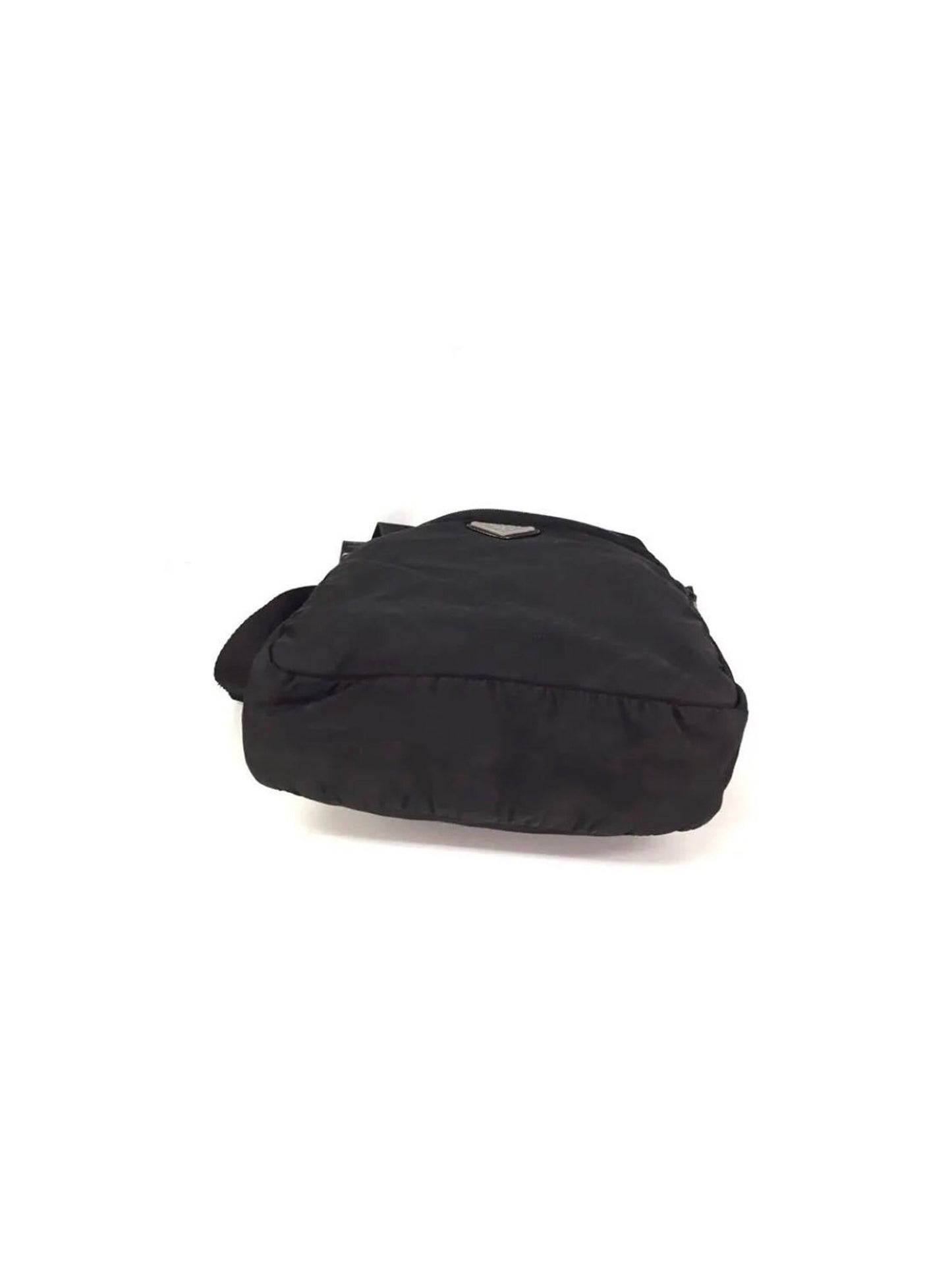 Prada 2000s Nylon Black Crossbody Pouch