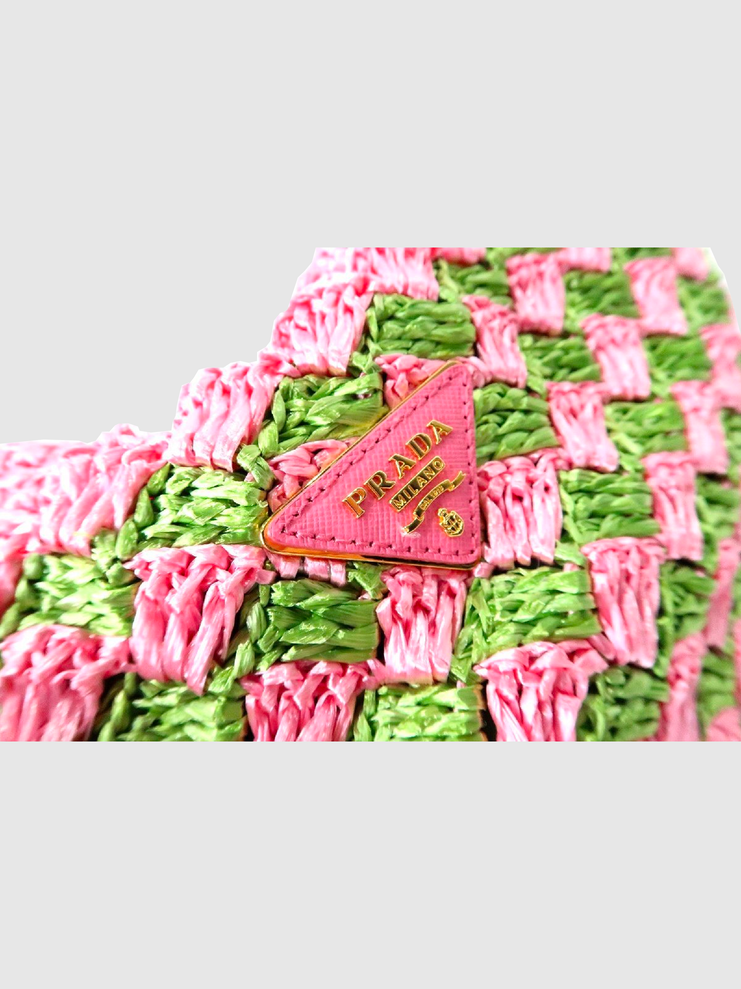 Prada 2013 Raffia Canapa Tote